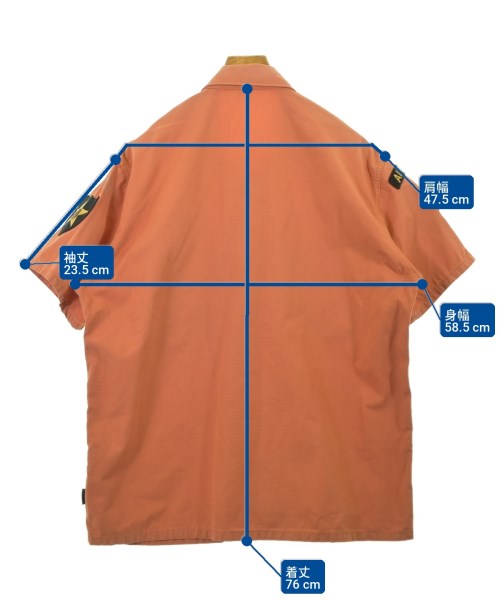 AVIREX（アヴィレックス）カジュアルシャツ オレンジ サイズ:2XL(XXL位) メンズ/2200714454047