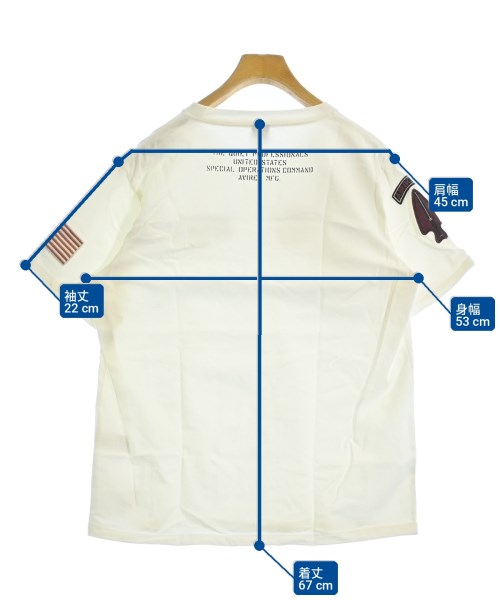 AVIREX（アヴィレックス）Tシャツ・カットソー 白 サイズ:XL メンズ/2200718310127
