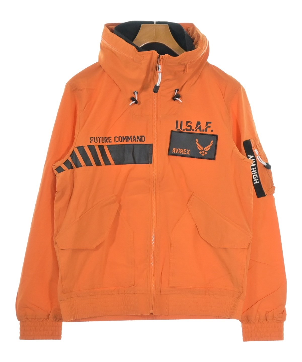 AVIREX（アヴィレックス）ブルゾン オレンジ サイズ:L メンズ