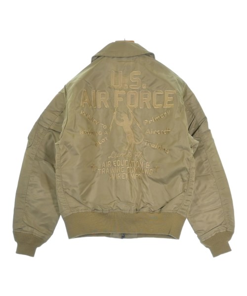 AVIREX（アヴィレックス）ミリタリーブルゾン カーキ サイズ:M メンズ/2200645829037