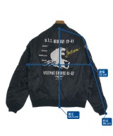 AVIREX（アヴィレックス）ミリタリーブルゾン 紺 サイズ:M メンズ/2200645829044