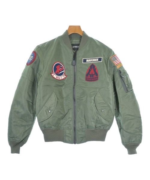 AVIREX(アヴィレックス)ミリタリーブルゾン カーキ サイズ:M/2200645829051