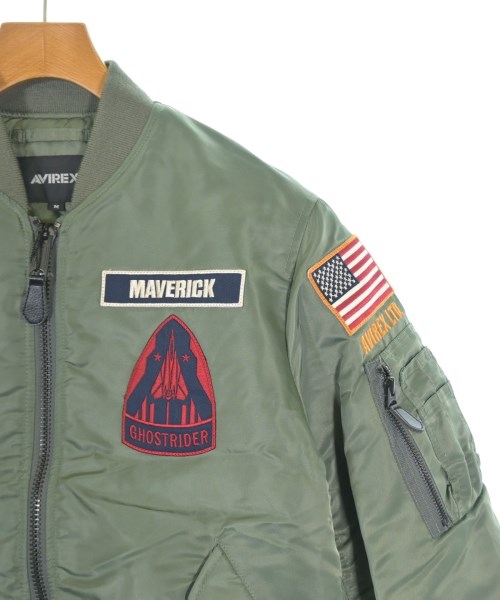 AVIREX（アヴィレックス）ミリタリーブルゾン カーキ サイズ:M メンズ/2200645829051