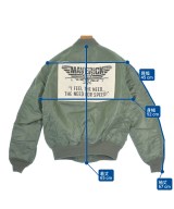 AVIREX（アヴィレックス）ミリタリーブルゾン カーキ サイズ:M メンズ/2200645829051