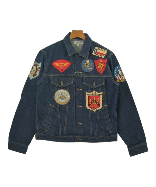 AVIREX(アヴィレックス)デニムジャケット 紺 サイズ:L/2200645829075