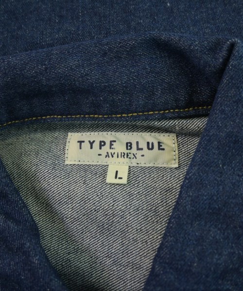 AVIREX（アヴィレックス）デニムジャケット 紺 サイズ:L メンズ/2200645829075
