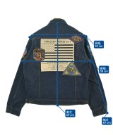 AVIREX（アヴィレックス）デニムジャケット 紺 サイズ:L メンズ/2200645829075