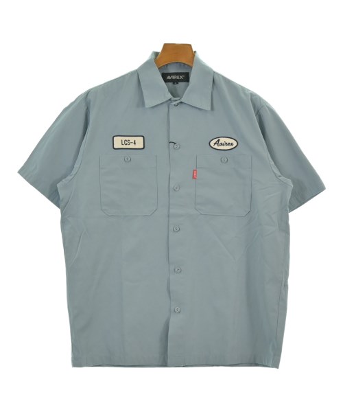AVIREX(アヴィレックス)カジュアルシャツ 青 サイズ:M/2200645829082
