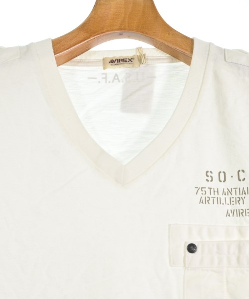 AVIREX（アヴィレックス）Tシャツ・カットソー 白 サイズ:L メンズ/2200648927013