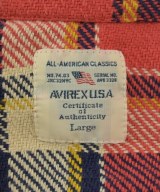 AVIREX（アヴィレックス）カジュアルシャツ 赤 サイズ:L メンズ/2200645535150