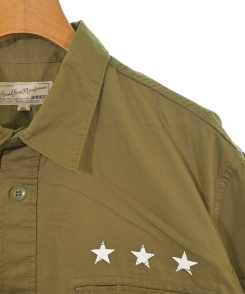 AVIREX（アヴィレックス）カジュアルシャツ カーキ サイズ:2XL メンズ/2200707994161
