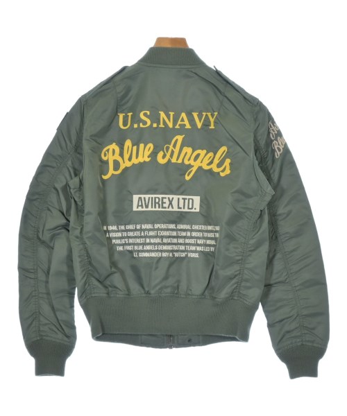 AVIREX（アヴィレックス）ミリタリーブルゾン カーキ サイズ:M メンズ/2200666055019