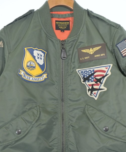 AVIREX（アヴィレックス）ミリタリーブルゾン カーキ サイズ:M メンズ/2200666055019