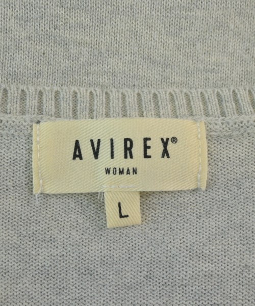 AVIREX（アヴィレックス）ニット・セーター グレー サイズ:L レディース/2200665235016