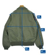 AVIREX（アヴィレックス）ミリタリーブルゾン カーキ サイズ:XL メンズ/2200667803022