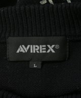 AVIREX（アヴィレックス）ニット・セーター 黒 サイズ:L メンズ/2200667803220