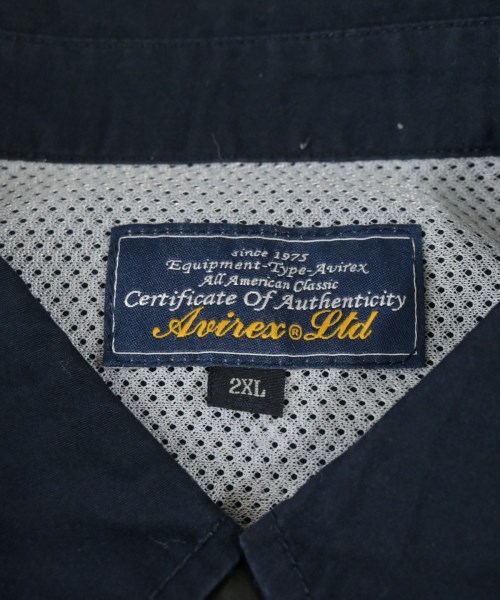 AVIREX（アヴィレックス）カジュアルシャツ 紺 サイズ:2XL メンズ/2200667803312