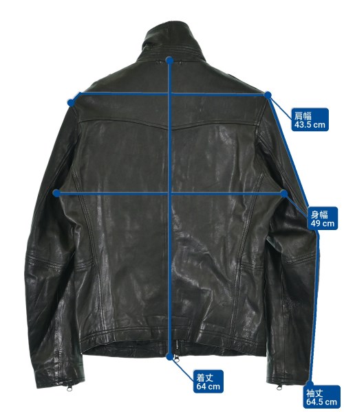 AVIREX（アヴィレックス）ライダース 黒 サイズ:M メンズ/2200670875047