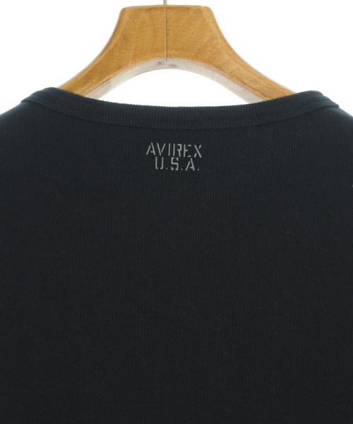 AVIREX（アヴィレックス）Tシャツ・カットソー 黒 サイズ:L メンズ/2200729706032