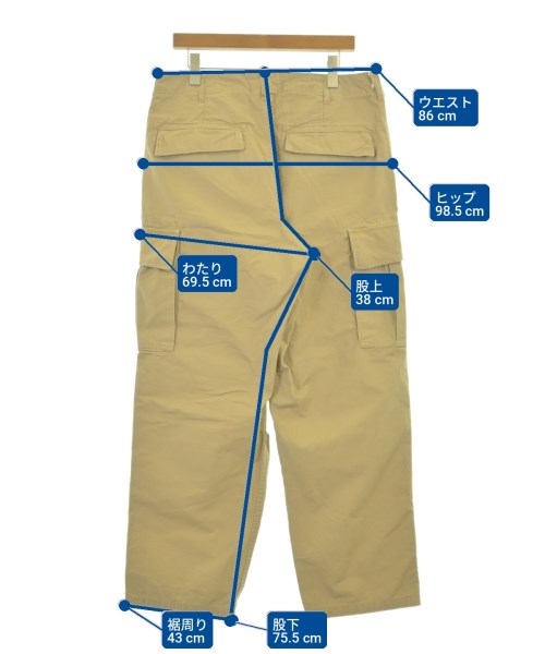 AVIREX（アヴィレックス）カーゴパンツ ベージュ サイズ:XL メンズ/2200726059131