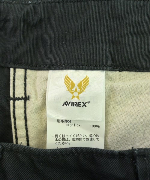 AVIREX（アヴィレックス）スラックス 黒 サイズ:S メンズ/2200730672029