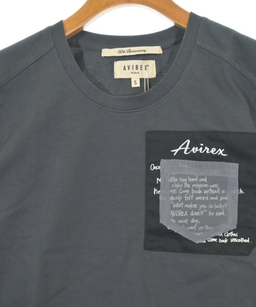 AVIREX（アヴィレックス）Tシャツ・カットソー グレー サイズ:S レディース/2200721139128