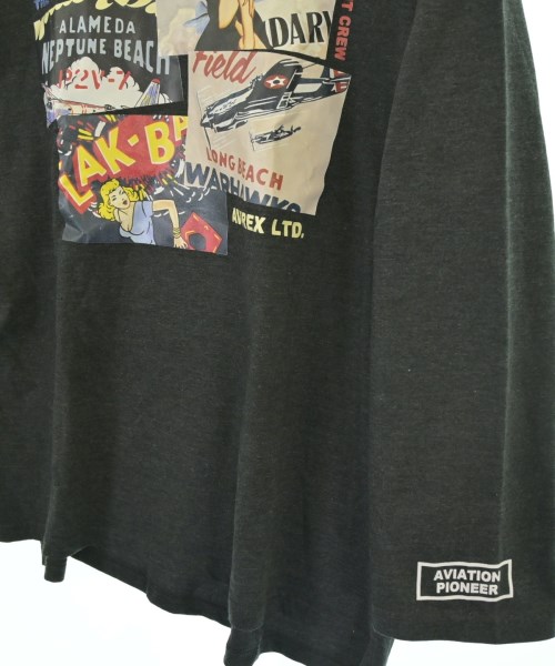 AVIREX（アヴィレックス）Tシャツ・カットソー グレー サイズ:F レディース/2200684098012