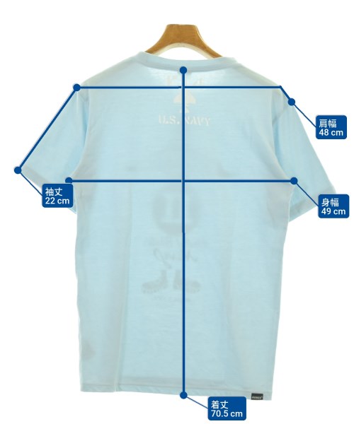 AVIREX（アヴィレックス）Tシャツ・カットソー 青 サイズ:M メンズ/2200684098036