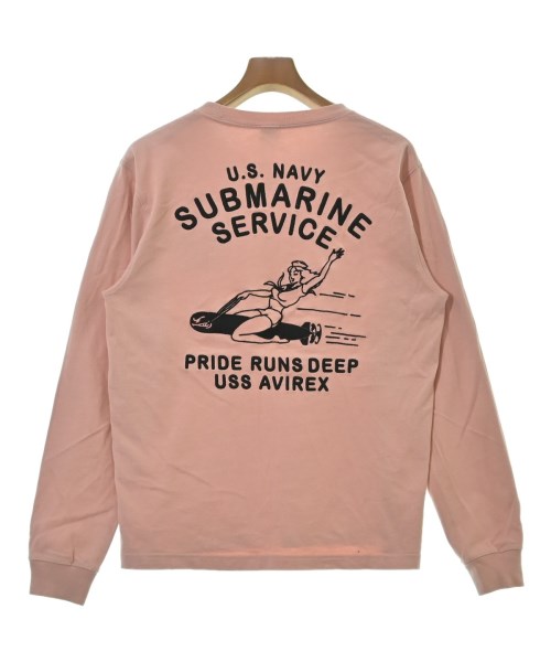 AVIREX（アヴィレックス）Tシャツ・カットソー ピンク サイズ:L メンズ/2200685117101