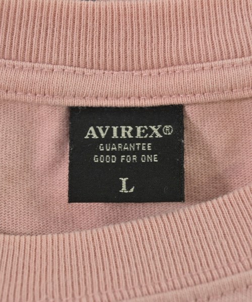 AVIREX（アヴィレックス）Tシャツ・カットソー ピンク サイズ:L メンズ/2200685117101
