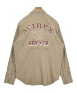 AVIREX（アヴィレックス）カジュアルシャツ ベージュ サイズ:XL メンズ/2200685422014