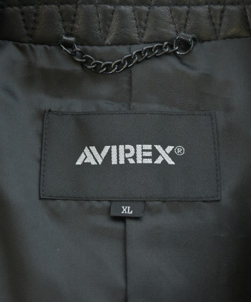 AVIREX（アヴィレックス）ライダース 黒 サイズ:XL メンズ/2200686858072