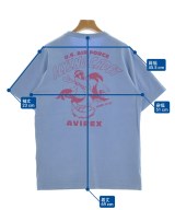 AVIREX（アヴィレックス）Tシャツ・カットソー 青 サイズ:L メンズ/2200686063049
