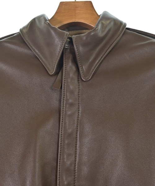 AEROLEATHER（アエロレザー）ライダース 茶 サイズ:42(L位) メンズ/2200727688026
