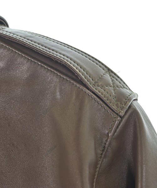 AEROLEATHER（アエロレザー）ライダース 茶 サイズ:42(L位) メンズ/2200727688026