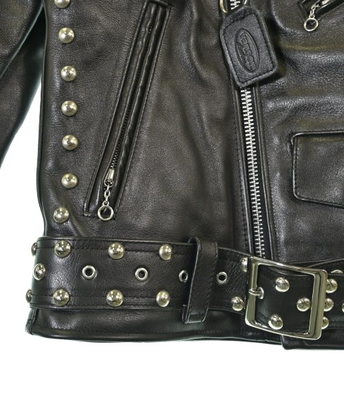 VANSON（ヴァンソン）ライダース 黒 サイズ:36(M位) メンズ/2200641195013