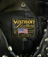 VANSON（ヴァンソン）ライダース 黒 サイズ:36(M位) メンズ/2200641195013