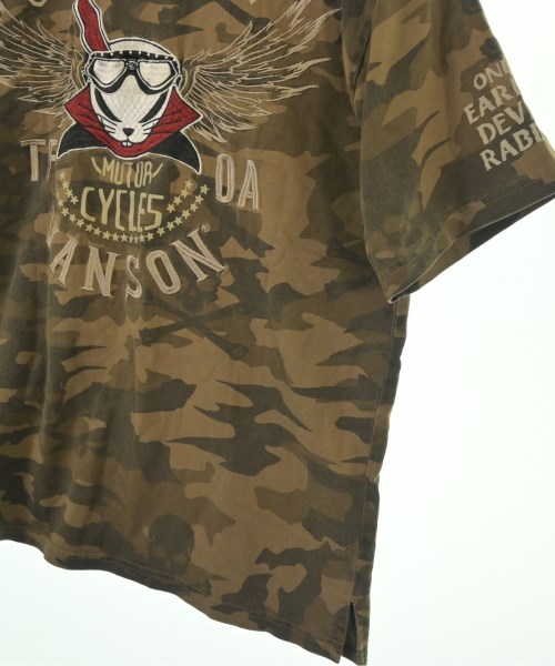 VANSON（ヴァンソン）ポロシャツ ベージュ サイズ:M メンズ/2200618663095