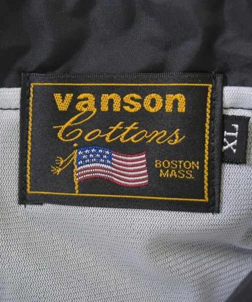 VANSON（ヴァンソン）ブルゾン 黒 サイズ:XL メンズ/2200692512012