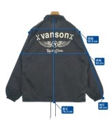 VANSON（ヴァンソン）ブルゾン 黒 サイズ:XL メンズ/2200692512012