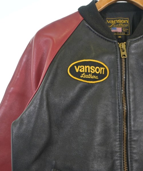 VANSON（ヴァンソン）ブルゾン 黒 サイズ:38(M位) メンズ/2200692512357