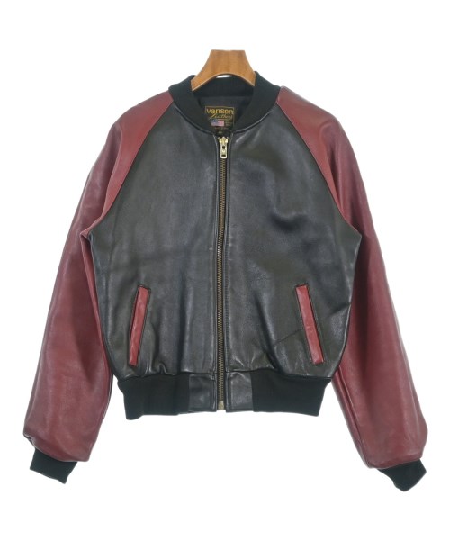 VANSON(ヴァンソン)ブルゾン 黒 サイズ:40(L位)/2200692512371