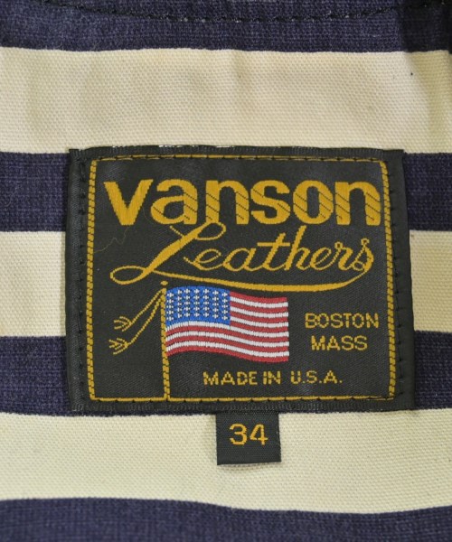 VANSON（ヴァンソン）ライダース グレー サイズ:34(S位) メンズ/2200645876017