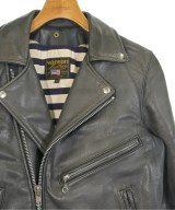 VANSON（ヴァンソン）ライダース グレー サイズ:34(S位) メンズ/2200645876017