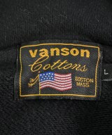 VANSON（ヴァンソン）パーカー 黒 サイズ:L メンズ/2200710701022