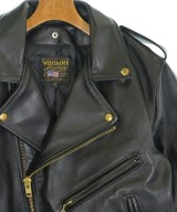 VANSON（ヴァンソン）ライダース 黒 サイズ:42(L位) メンズ/2200715704110