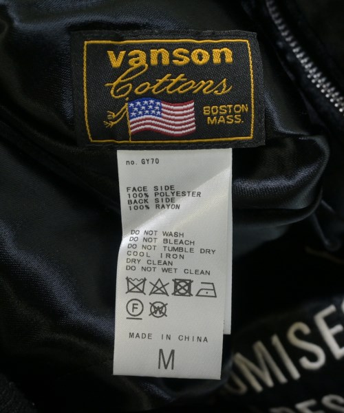 VANSON（ヴァンソン）その他 黒 サイズ:M メンズ/2200685475034