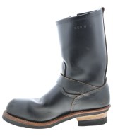 REDWING（レッドウィング）ブーツ 黒 サイズ:US8(26cm位) メンズ/2200626817107