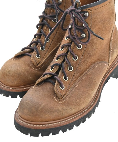 REDWING（レッドウィング）ブーツ 茶 サイズ:24.5cm メンズ/2200610037788