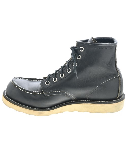 REDWING（レッドウィング）ブーツ 黒 サイズ:24.5cm メンズ/2200610037801